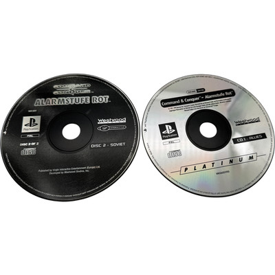 Command & Conquer Alarmstufe Rot 2 Discs Bundle - Sony PlayStation 1
