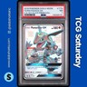 2018 POKEMON SM CELESTIAL STORM H.F. UPC PROMO #177A/168 RAYQUAZA GX FA PSA 7