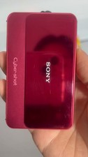Used Sony DSC T110D 16MP 4x Zoom Touch 720p Zeiss OSS Camera