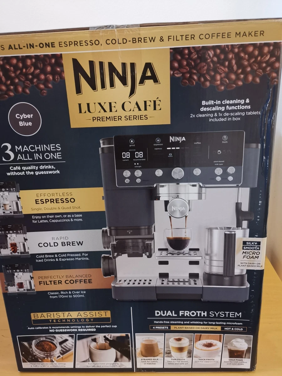 Máquina de café espresso Ninja Luxe Café Premier - Cyber Space ES601UKCY
