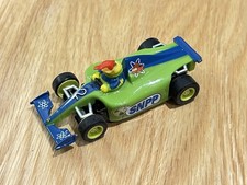 Homer Simpsons Micro Scalextric SNPP F1 Car Number #2 1:64 12V, untested