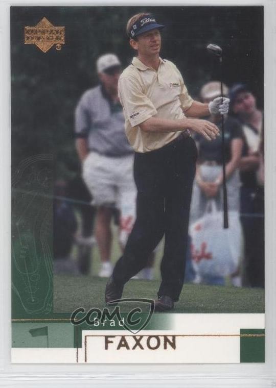 2002 Upper Deck Brad Faxon #20 0w8