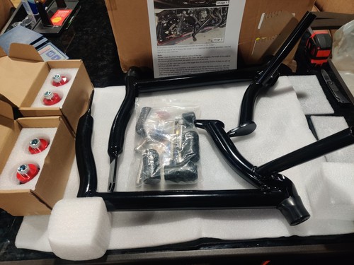 Rear Saddlebag Support Guards Rails Fit For Harley Touring Road Glide 2009-2024 - Picture 7 of 14