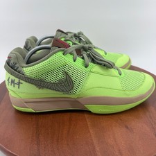 Nike Ja 1 Zombie Halloween Lime Green Basketball Shoes FV5562-300 Men's Size 11