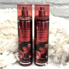 Bath Body Works Winter Candy Apple Fine Body Mist Fragrance Spray 8oz 2pck New