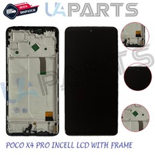 For Xiaomi Poco X4 Pro 5G 2201116PG LCD Display Touch Screen Digitizer Frame