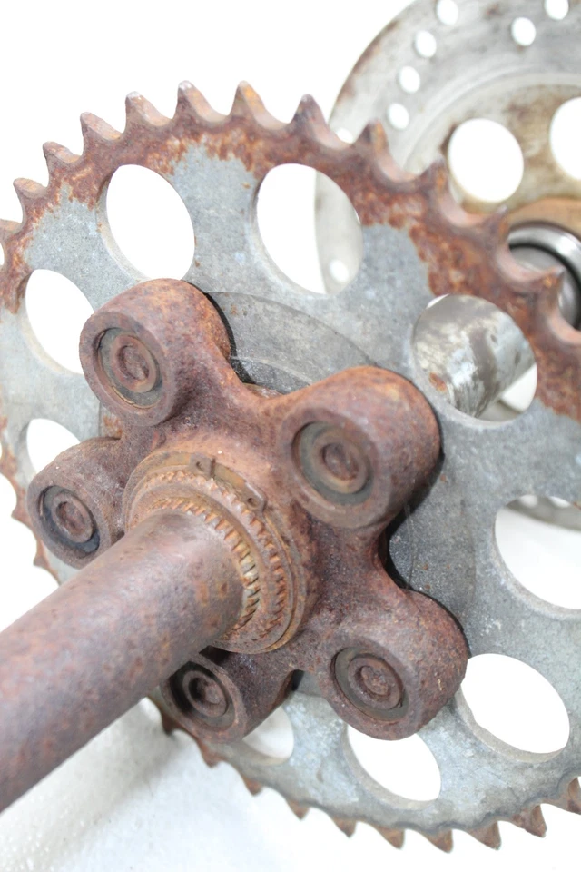 83-85 HONDA ATC200X EJE TRASERO RUEDA TRASERA PIVOTE PERNO EJE EJE Foto 4 de 4