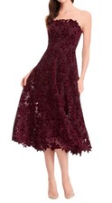 Dress The Population Kailyn Strapless Lace Cocktail Dress