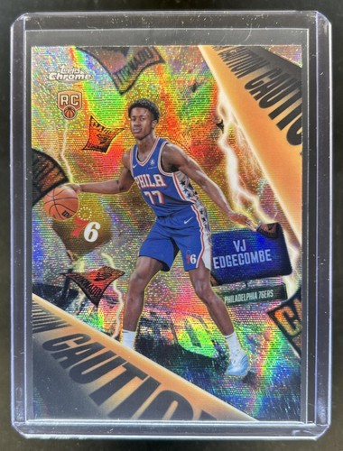 2025 Topps Chrome VJ Edgecombe Base (RAW)