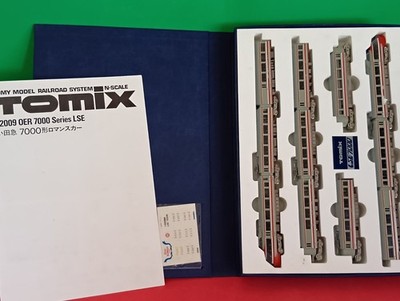 TOMIX 92009 N scale model Odakyu train 11 car set Tokyo Hakone  hotsprings Japan