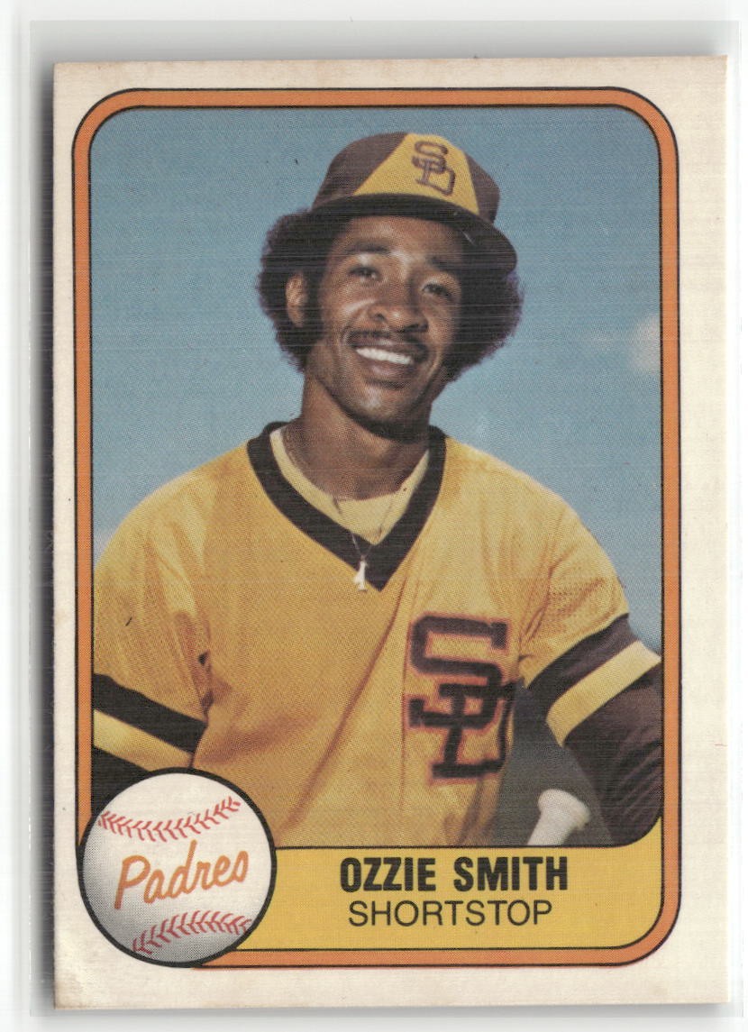 1981 Fleer #488 Ozzie Smith ☘️M13