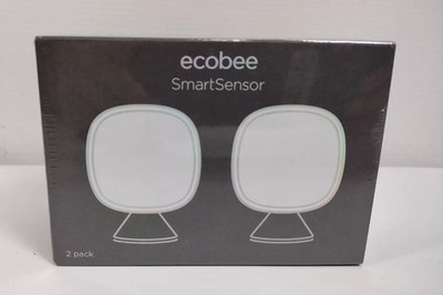 ecobee Room Temp SmartSensor White (EB-RSHM2PK-01) - 1 Pack of 2 - FREE FEDEX