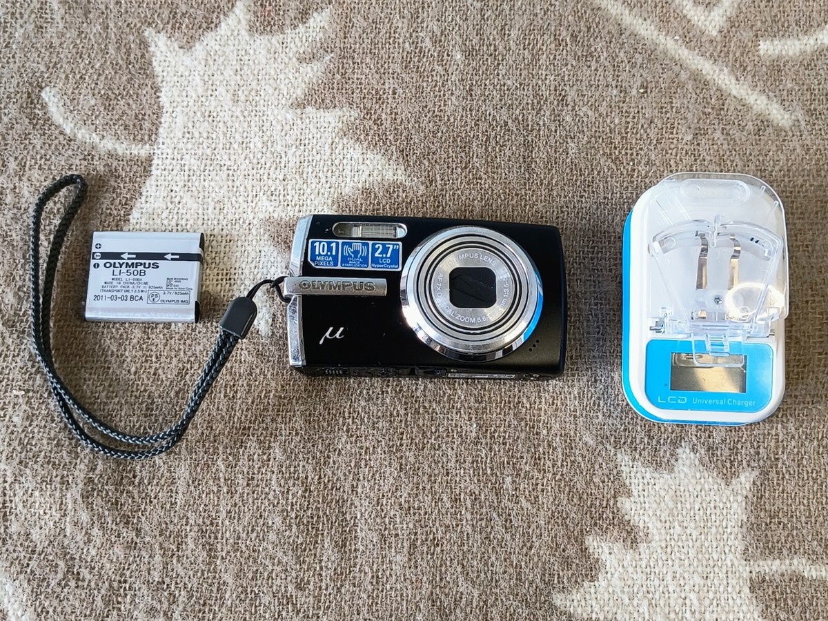 Olympus Stylus 1010 / µ (mju) 1010 10.1MP Digital Camera - Black