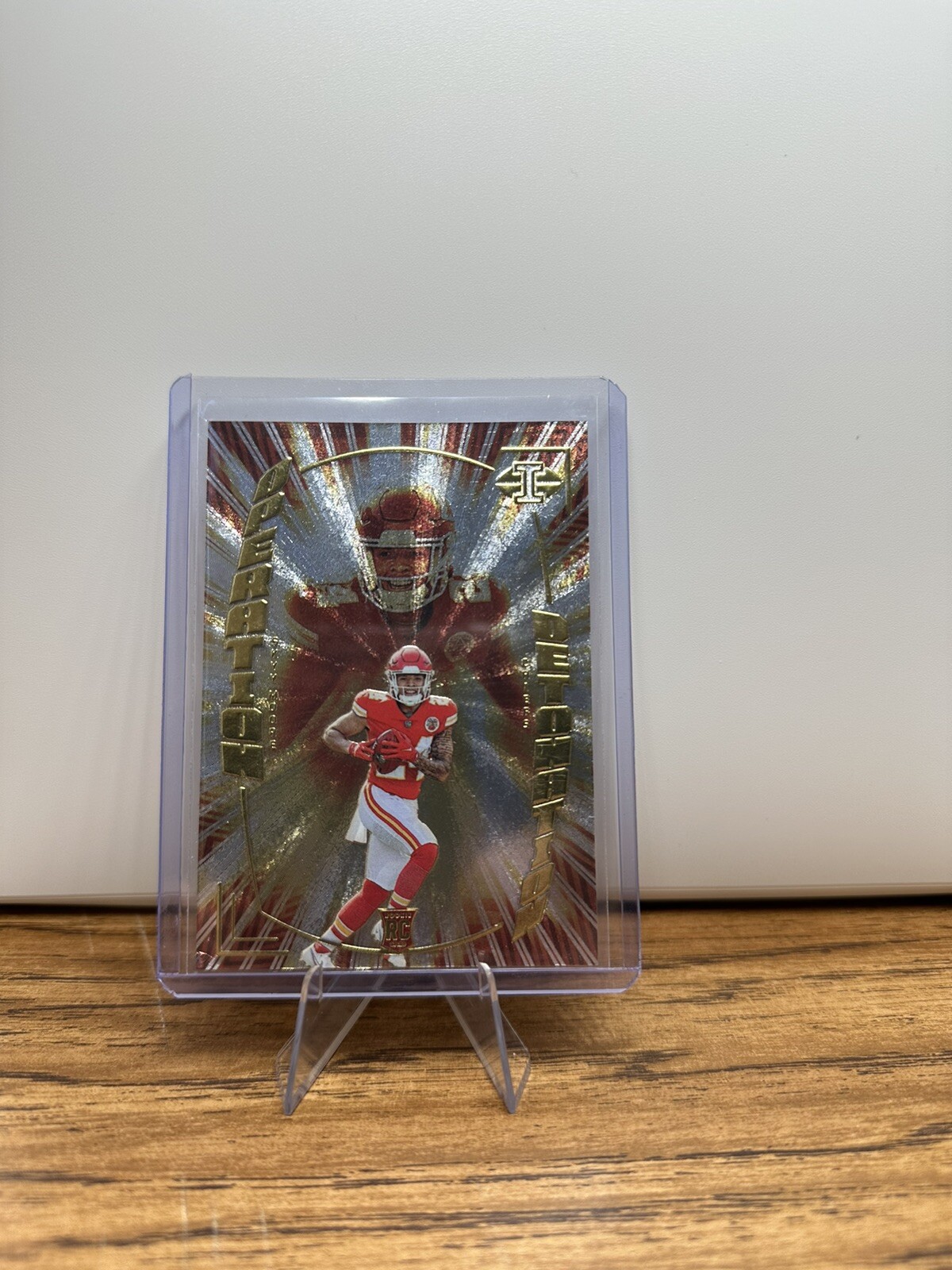 2022 Panini Illusions Skyy Moore #OD-30 Rookie Operation Detonation KC Chiefs