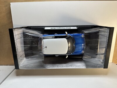 Mini Cooper S 2015 blue (Norev) 1:18