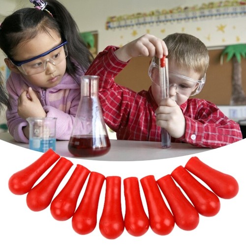 50Pcs Rubber Suction Caps Replacement Dropper Rubber Caps Pipettes Caps for Labs - Picture 2 of 8