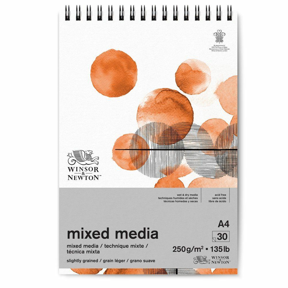 Winsor Newton Mixed Media Pad Drawing Painting A4 for Ranking Over item handling TOP5