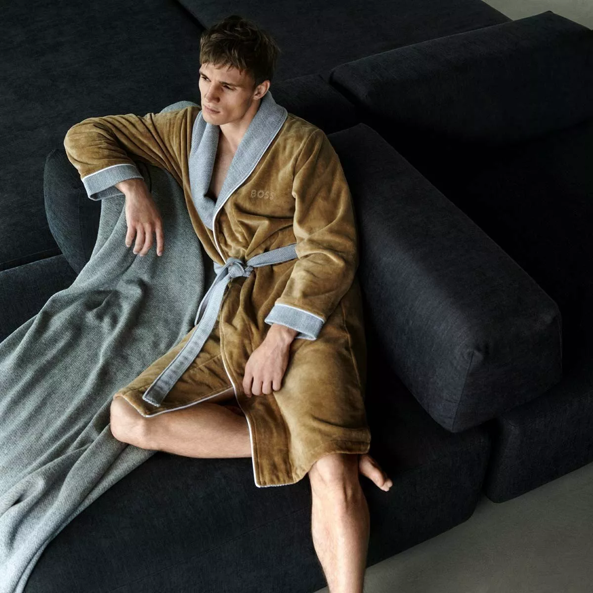 Hugo boss shop dressing gown sale