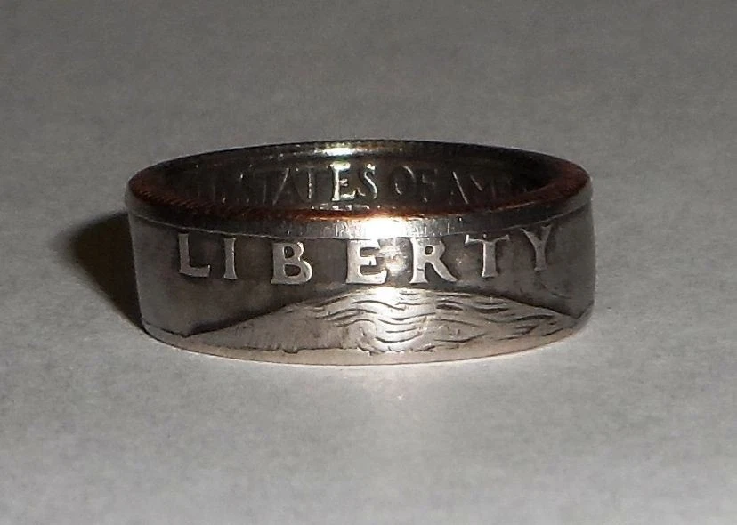 BIRTH YEAR US QUARTER handmade coin ring size 4-12 1965 - 98 what is your year? - Image 3 of 3
