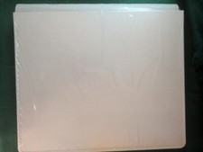 Creative Memories 11 x 14 Scrapbook Album White Faux Leather Flex Hinge New