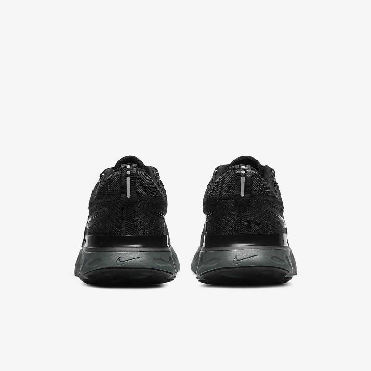 nike react infinity run flyknit 2 all black