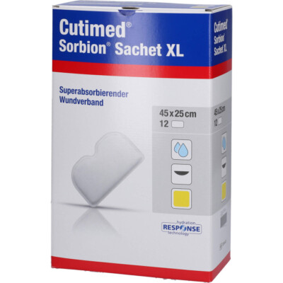 Cutimed Sorbion Sachet XL , 25 x 45cm, 12 Stck, REF 7324003