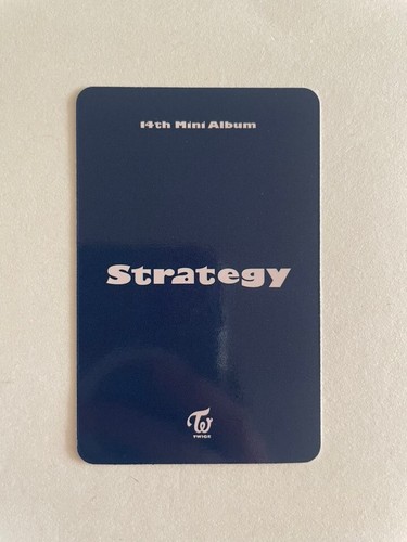TWICE 14th Mini Album STRATEGY Official Photocard Sana Mina Momo Nayeon Jihyo - 第 110/291 張圖片