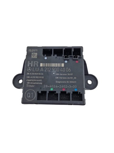 MERCEDES BENZ GLK X204 DOOR CONTROL Module Tür Steuergerät a2129004006