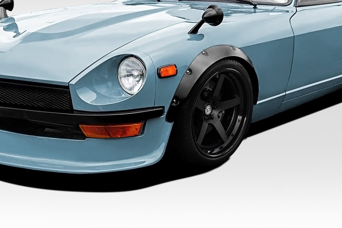 バスストップ（6巻セット） 70-78 Fits Nissan 240Z/260Z/280Z 2dr Ziggy Duraflex Fender Flares