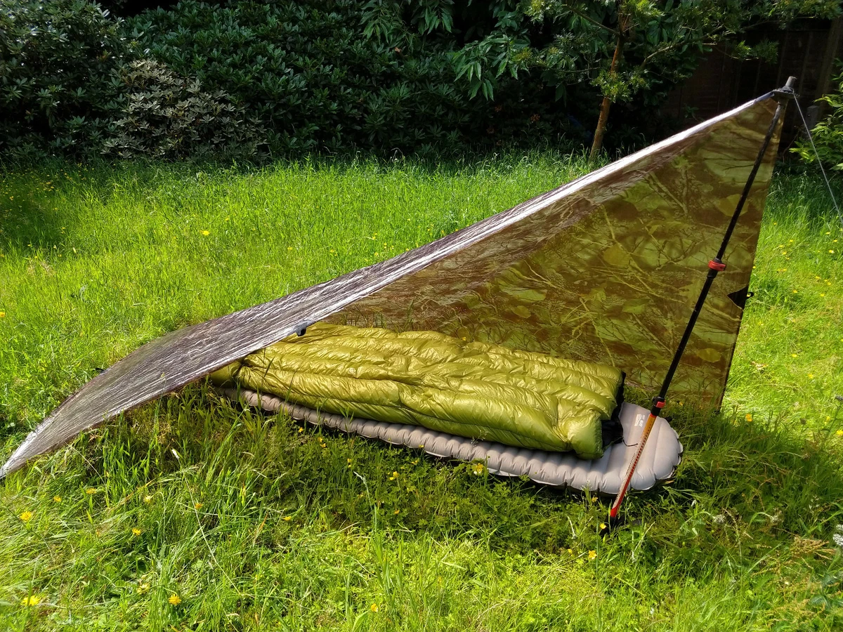 Wild Sky Gear Wolf Solo DCF cuben fibre solo Dyneema tarp from 55g