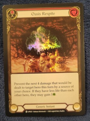 FAB Flesh and Blood Oasis Respite PR セット FAB Flesh and Blood - Oasis Respite - rainbow foil UPR Uprising NM