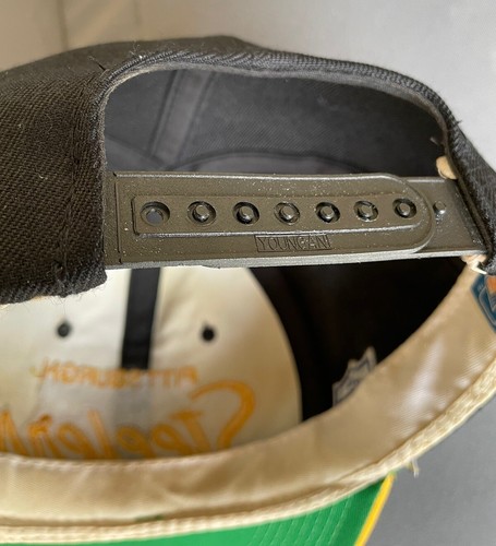 Cappello snapback vintage anni '90 Pittsburgh Steelers specialità sportive script - Foto 7 di 12