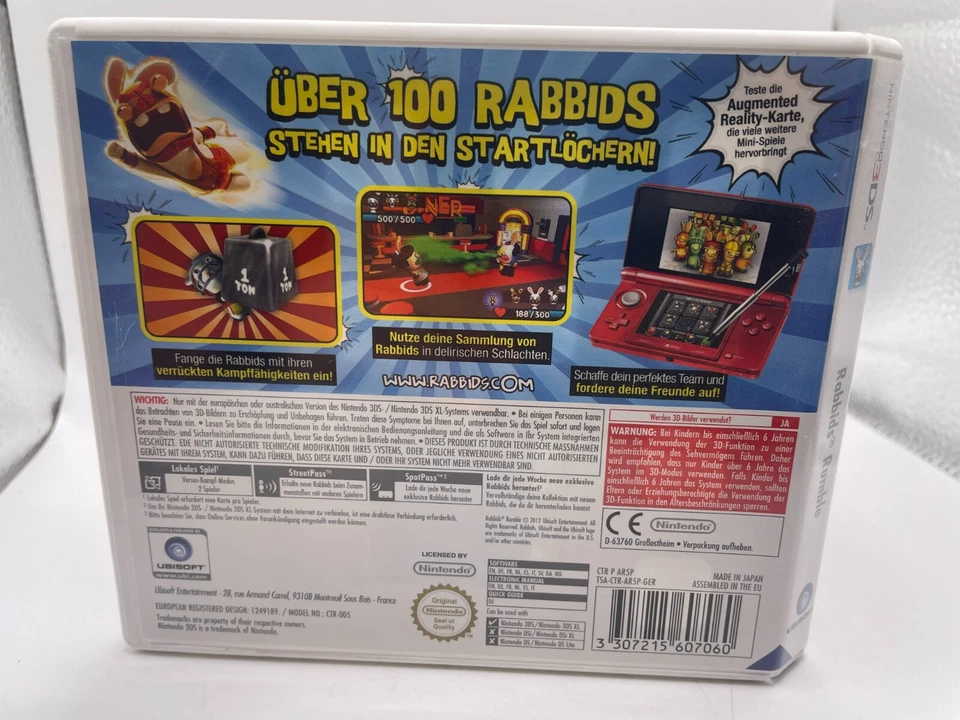 Nintendo 3ds Noe Pal Rabbids Rumble Nintendo 3ds Multilingua, foto 3 di 5