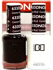 DND Daisy Gel Polish Soak Off 0.5fl.oz LED/UV Duo DND633- Garnet Red
