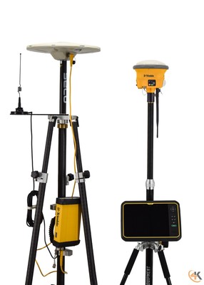 Trimble SPS855 & SPS985L 900 MHz Base/Rover GPS Kit w/ T7 SCS900 & Siteworks