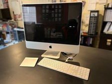 Apple iMac 24  - A1225  Apple Keyboard - A1243  Apple Magic Trackpad - A1339