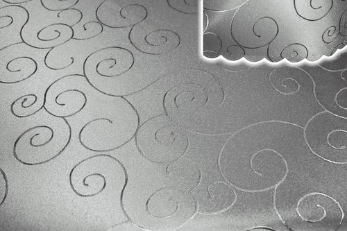 Tischdecke oval 160x400 cm Struktur damast circle bügelfrei fleckenabweisend - Bild 19 von 20