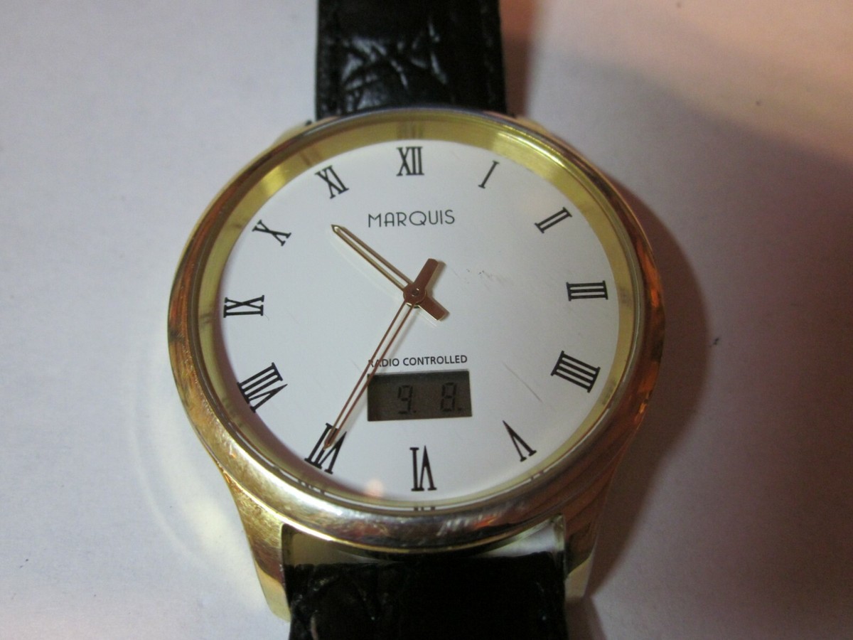 marquis funkuhr marquis radio controlled uhr einstellen