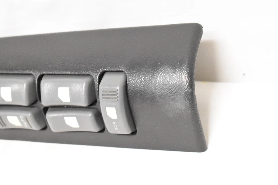 Chevy GMC S10 1998-2004 Blazer Jimmy gris interruptor maestro ventana eléctrica OEM H3N28 Foto 3 de 4
