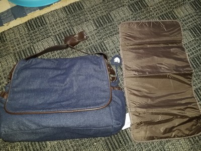 jean diaper bag