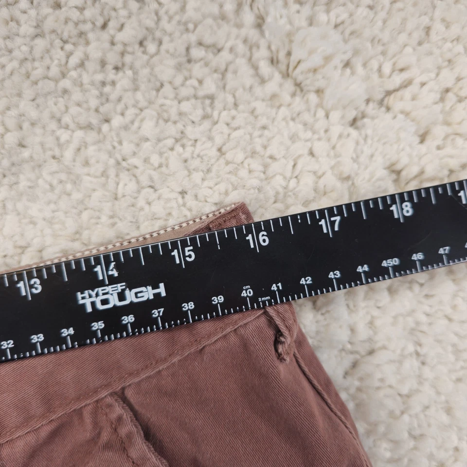 Maurices Womens Jean Shorts Cuffed Brown Size 9/10 32x3 Mid-Rise Denim - Image 4 of 4