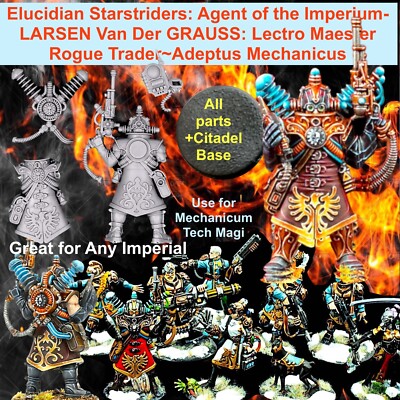 ELUCIDIAN STARSTRIDER Magi LARSEN Van Der GRAUSS~Games Workshop WARHAMMER 40K