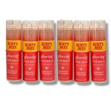 Burt's Bees Glowing Face Balm 0.32oz./9.07g New Sealed; LOT OF 6