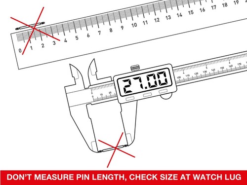 22 mm para reloj BULOVA pines de acero barras de resorte correa hebilla herramienta - Imagen 3 de 6