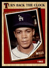 1987 Topps #315 Maury Wills