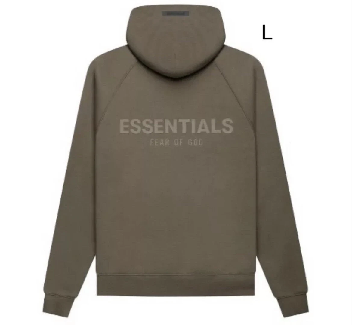 L 新品 FOG Essentials Pullover Hoodie Grey