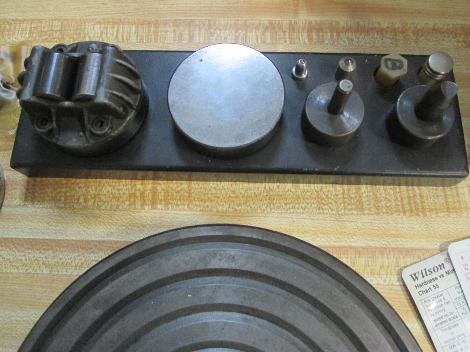 Wilson 3JR Rockwell Hardness Tester With Accessories, Great Condition