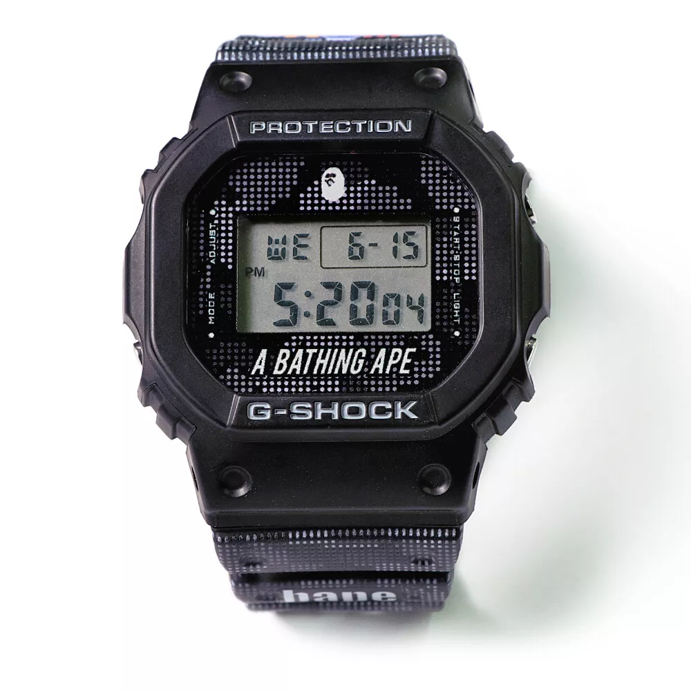Customized Designed DW5600 Shock & Water Resistant WGM X BAPE