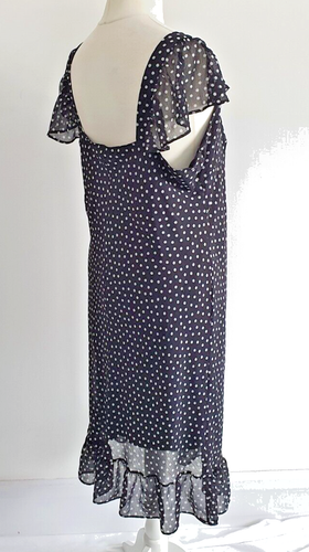 Women's, Agenda, Dress, Size UK20, Polka dot, Knee Length, Spots, Plus Size - Picture 5 of 9