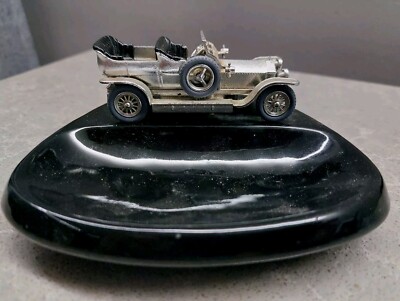 Vintage Rolls-Royce Modell Glas Aschenbecher Dekor Auto Modell Aschenbecher